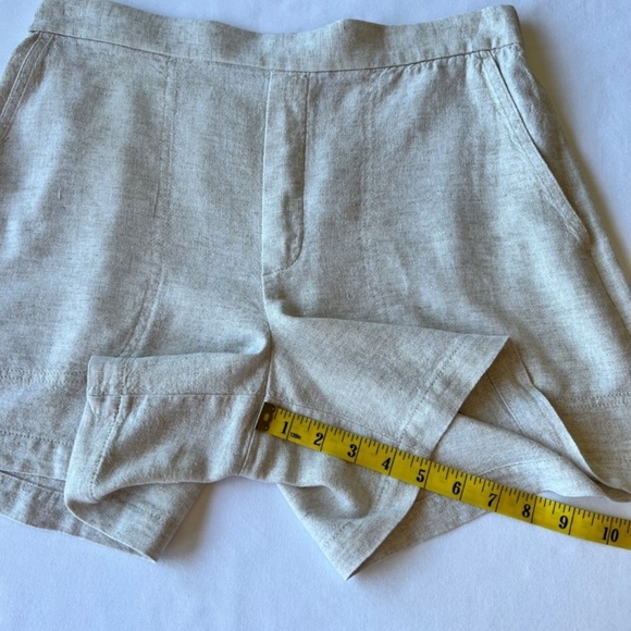Banana Republic Factory linen blend flat front pull-on shorts - Picture 10 of 14